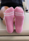 Cheeky Winx Ankle Grip Socks in Purple, Pink, Navy, Green & Black with White Stripes and White with Pink Stripes