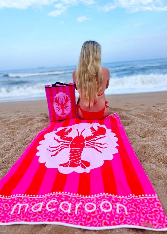 Sun Soaked Lobster Beach Cooler Bag