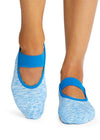 Ocean Melange Lola Grip Socks