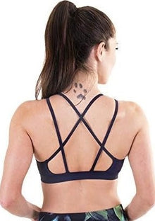  Dare to be bold Navy bra top