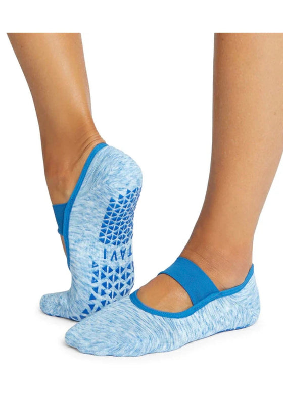 Ocean Melange Lola Grip Socks