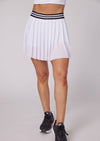 White Pleated Tennis Skirt