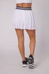 White Pleated Tennis Skirt