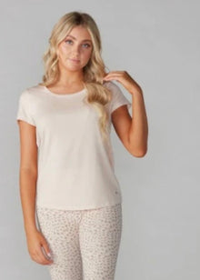  Dune Cap Sleeve Tee Top with