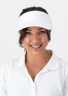  Unisex Performance Visor White