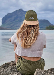  The Ivy Brim Cork Baseball Cap - Khaki