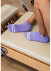 Cheeky Winx Ankle Grip Socks in Purple, Pink, Navy, Green & Black with White Stripes and White with Pink Stripes