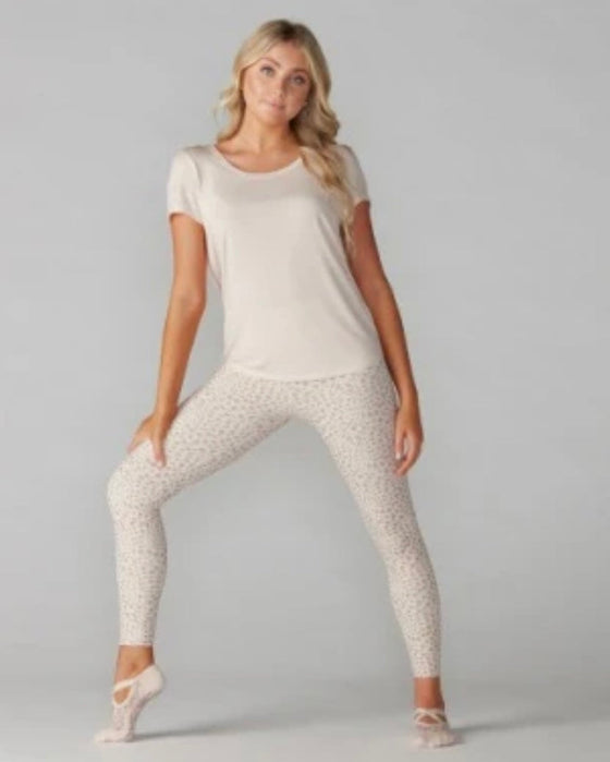 Dune Cap Sleeve Tee Top with