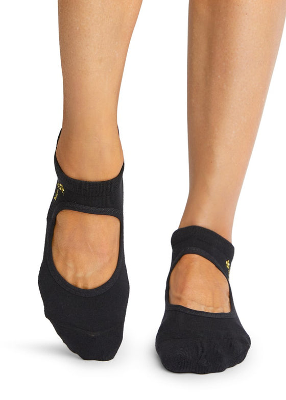 Ebony Flourish Emma Tavi Active Grip Socks