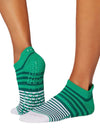 Tavi Savvy Spring Green Stripe Grip Sock