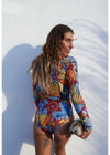 Serena Eco-friendly surfsuit - Floral
