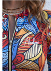 Serena Eco-friendly surfsuit - Floral