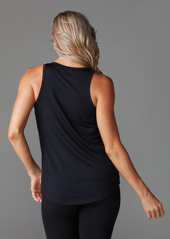 Ebony Classic Henley Tank