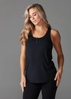 Ebony Classic Henley Tank