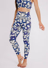 Butterfly Blues 7/8th length leggings