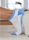 Cheeky Winx Ankle Cream and Blue Grip Socks