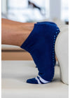 Cheeky Winx Ankle Grip Socks in Purple, Pink, Navy, Green & Black with White Stripes and White with Pink Stripes