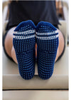 Cheeky Winx Ankle Grip Socks in Purple, Pink, Navy, Green & Black with White Stripes and White with Pink Stripes
