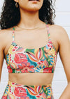 PRE-ORDER - Island Bloom Parade Lunar Low Impact Adjustable Bra