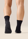 Fortune Kitty Crewe Grip Socks from Move Active
