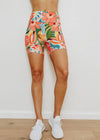 Island Bloom Parade 7" Midi Shorts