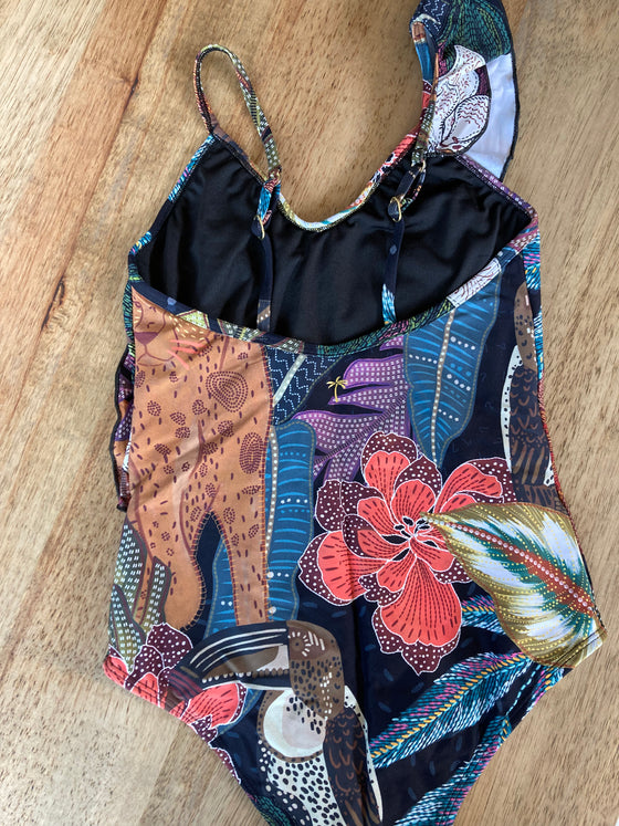 Maillot de bain à volants Jungle Tribe