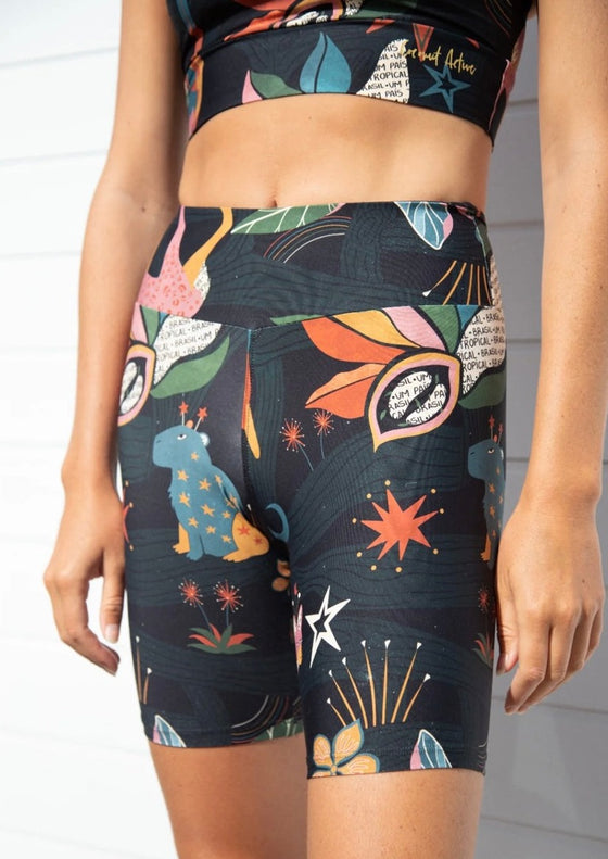 Mythical Creatures Midi Shorts