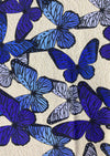 Butterfly Blues 7/8th length leggings