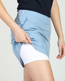  Grey Blue Skort