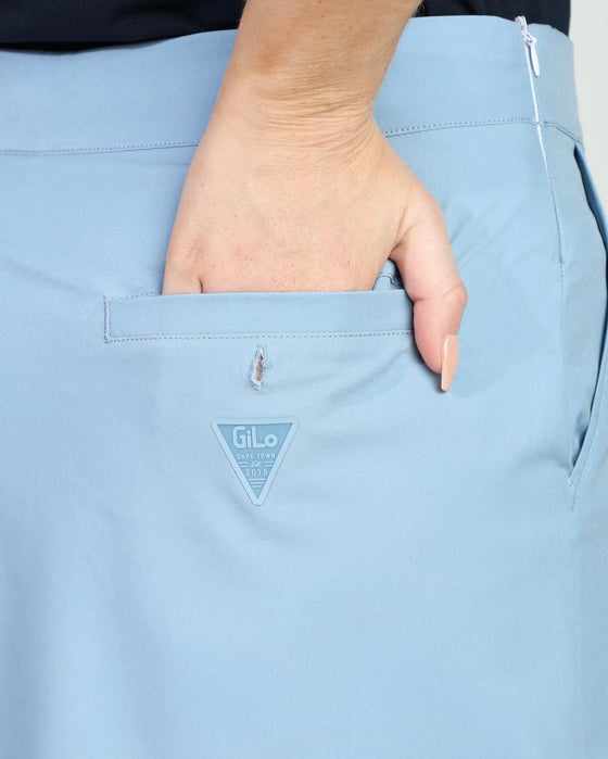 Grey Blue Skort