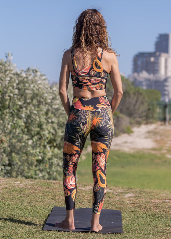 Macaw Magic full length leggings