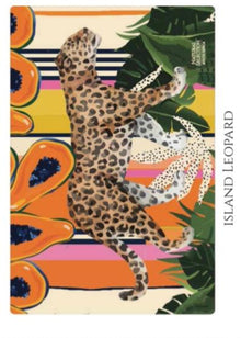  Island Leopard Beach Towel