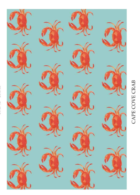 Cape Cove Crab Beach Towel