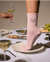 PRE-ORDER Petite Snack Crewe Grip Socks