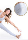 Silver Sun Trails textured leggings