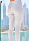 Silver Sun Trails textured leggings