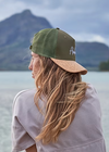 The Ivy Brim Cork Baseball Cap - Khaki
