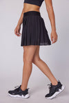 Black Pleated Tennis Skirt