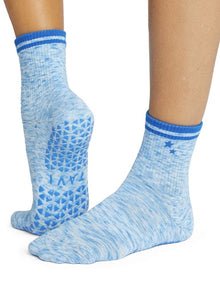  Ocean Melange Aria Grip Socks