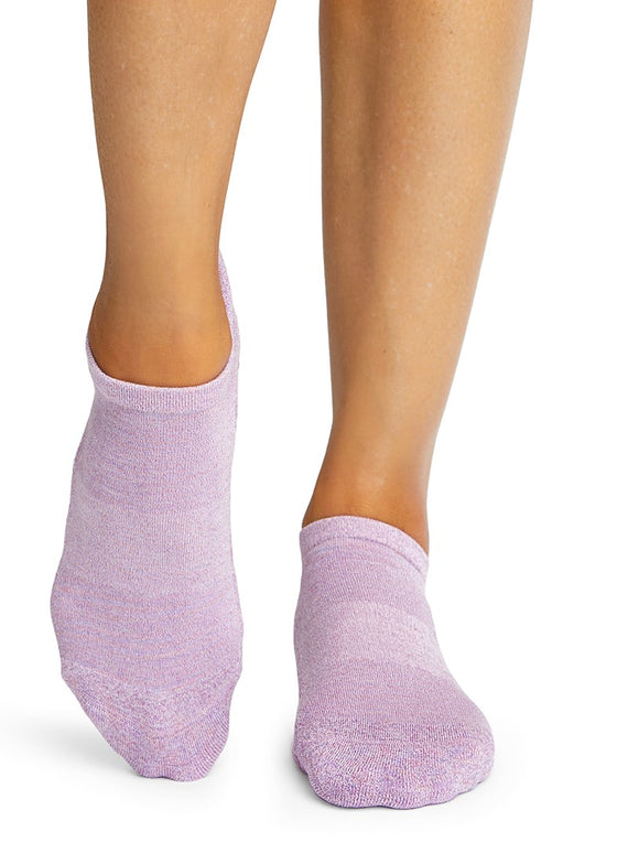 Lilac Savvy Tavi Active Grip Socks