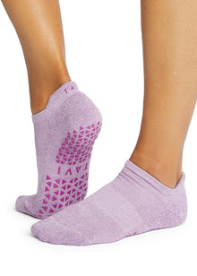  Lilac Savvy Tavi Active Grip Socks