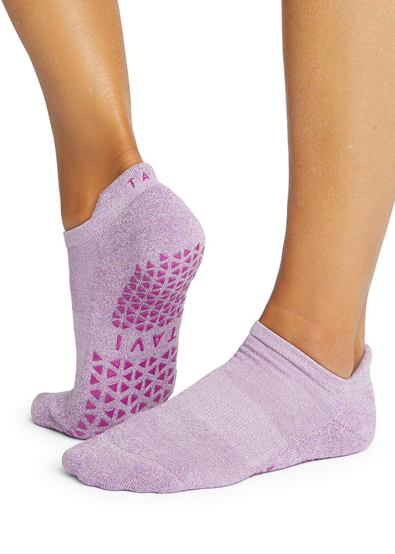 Lilac Savvy Tavi Active Grip Socks