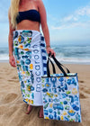 Summer Shuffle Beach Cooler Bag