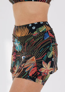  Jupe-short à tapisserie tropicale