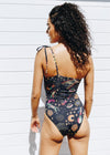 Cosmic Circus One Shoulder One Piece Swimsuit