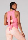 Hot Pink Tie Back Tank